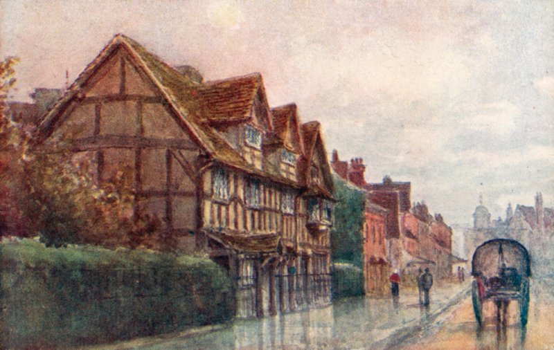 Shakespeare szülőhelye, Stratford-on-Avon alkotó: William W. Quatremain