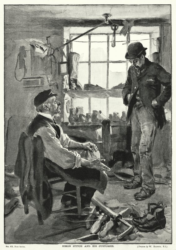 Simon Stitch és ügyfele alkotó: William after Rainey