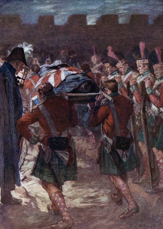 Sir John Moore temetése alkotó: William after Rainey