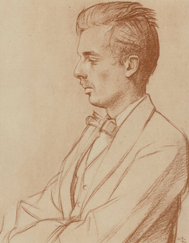 Aldous Huxley (litho) alkotó: William (after) Rothenstein