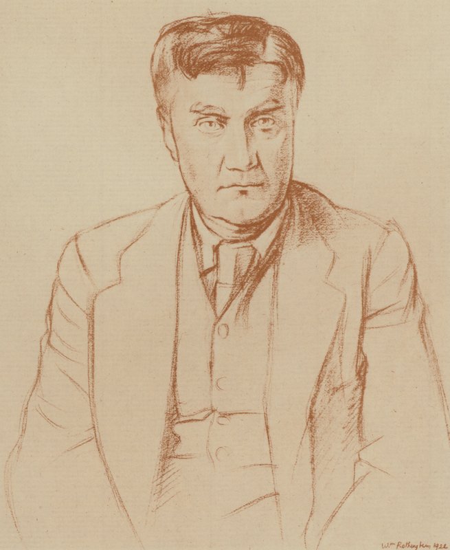 Ralph Vaughan Williams (litho) alkotó: William (after) Rothenstein