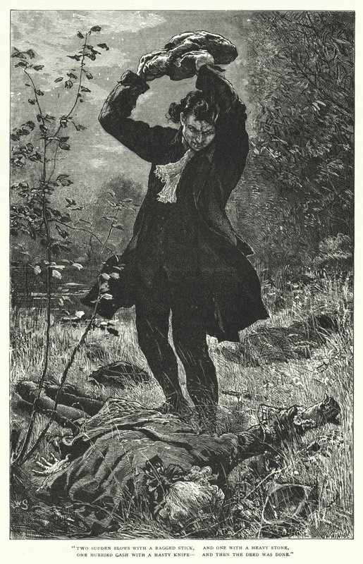 Eugene Aram álma (metszet) alkotó: William (after) Small