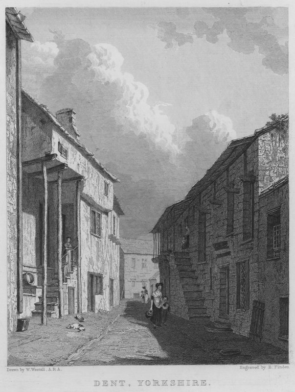 Dent, Yorkshire (metszet) alkotó: William (after) Westall