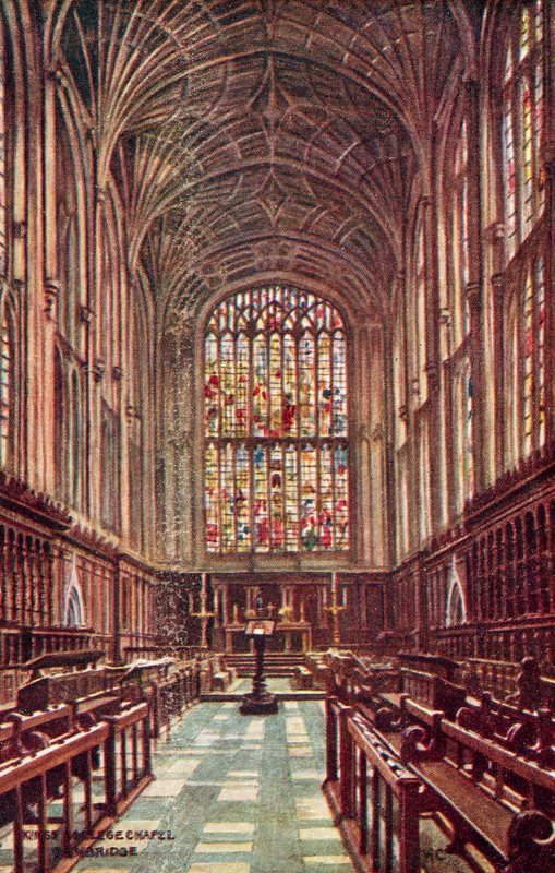 Kings College Chapel, Cambridge alkotó: William Affleck Carruthers