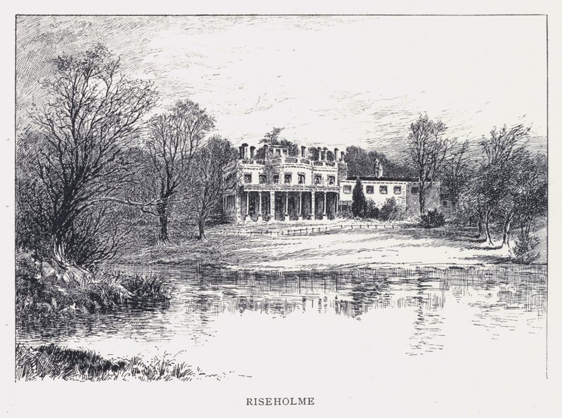 Riseholme (metszet) alkotó: William Alexander Ansted