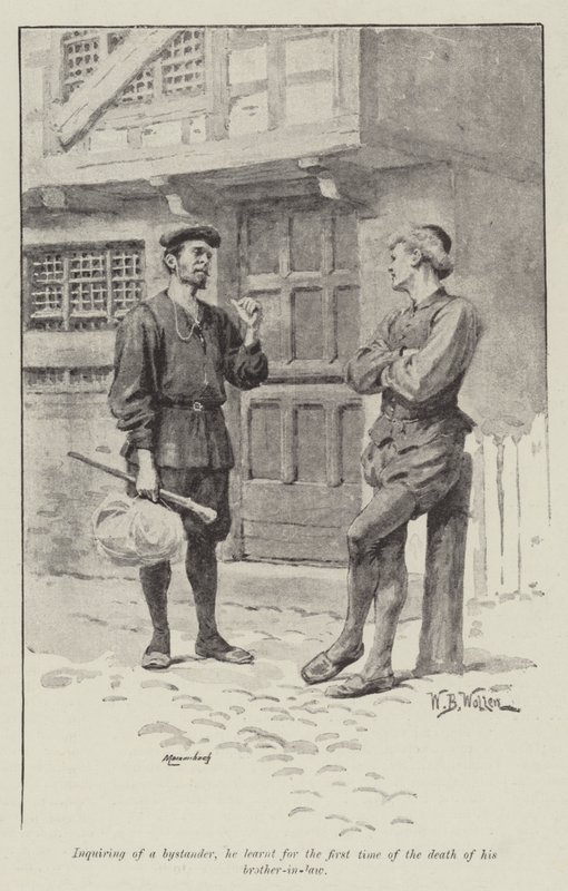 Master John Horseleigh, lovag, Thomas Hardy-tól alkotó: William Barnes Wollen