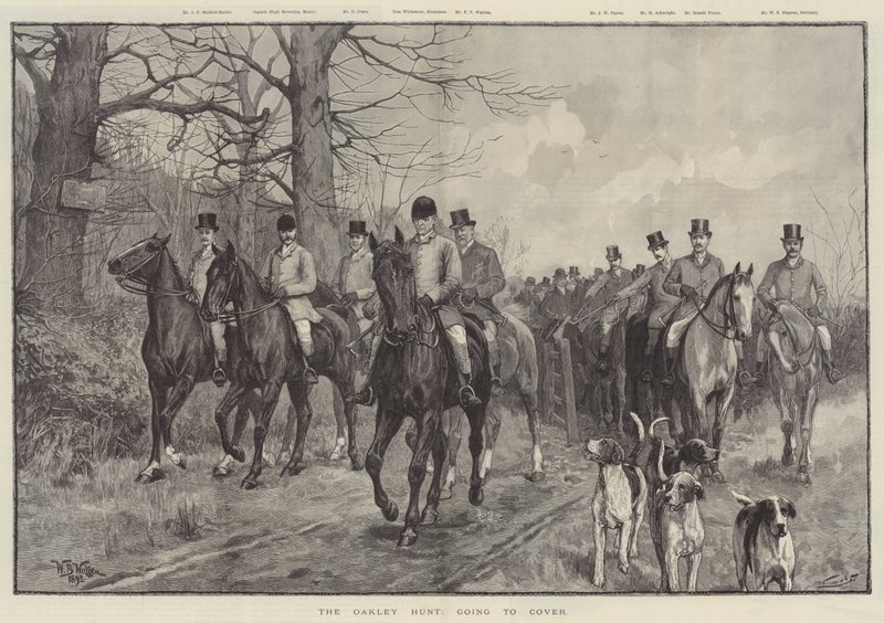 Az Oakley vadászat, amely a alkotó: William Barnes Wollen
