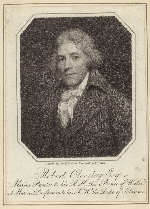 Robert Cleveley portréja alkotó: William Beechey