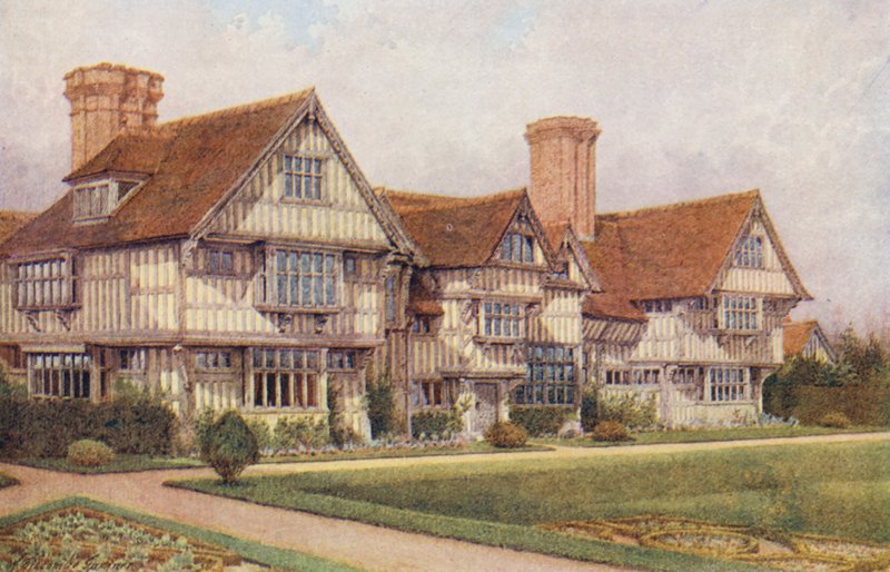 Rumwood, Langley (színes litográfia) alkotó: William Biscombe Gardner