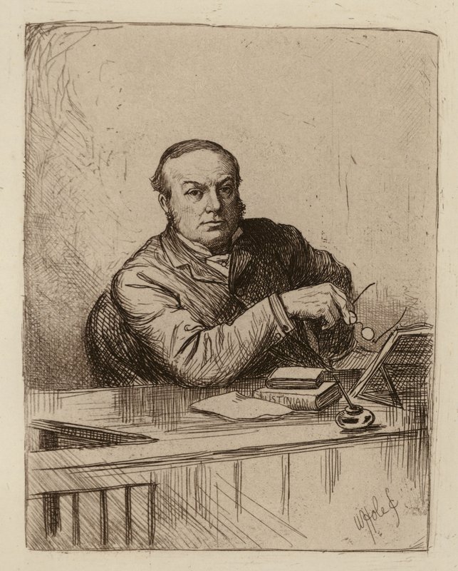 James Muirhead, a polgári jog professzora (metszet) alkotó: William Brassey (after) Hole