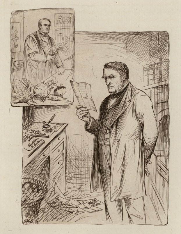 John Wilson, a Mezőgazdaság és Vidékgazdaság professzora (metszet) alkotó: William Brassey (after) Hole