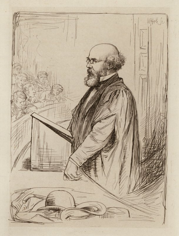 Norman Macpherson, a skót jog professzora (metszet) alkotó: William Brassey (after) Hole