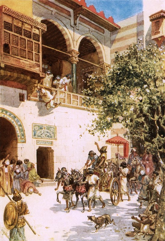 Jezabel halála alkotó: William Brassey Hole