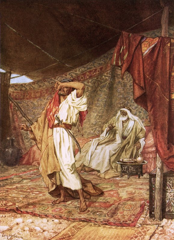 Ézsau kétségbeesése alkotó: William Brassey Hole