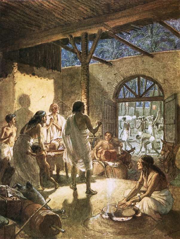Pászka Egyiptomban alkotó: William Brassey Hole