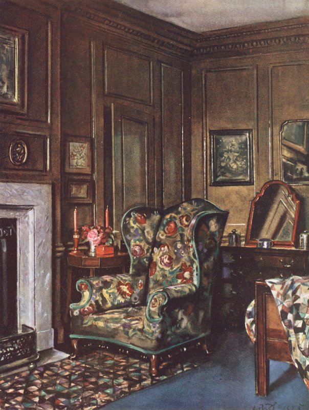 Belsőépítészet: (színes litográfia). alkotó: William Bruce Ellis Ranken