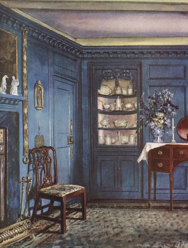 Belsőépítészet: (színes litográfia) alkotó: William Bruce Ellis Ranken