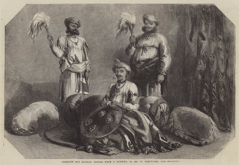 Tokaji Rao Holkar, fedett alkotó: William Carpenter