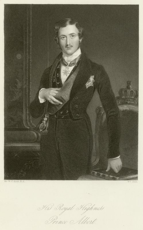 Ő Királyi Fensége Albert herceg alkotó: William Charles Ross