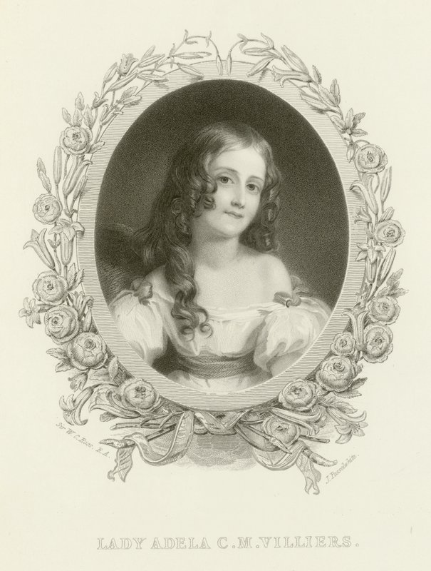 Lady Adela Corisande Maria Child Villiers alkotó: William Charles Ross