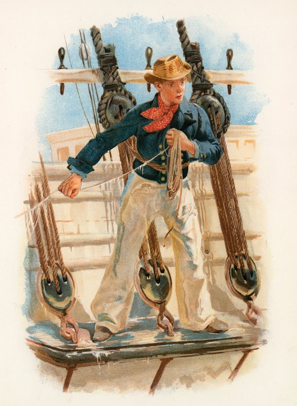 A led felhúzása, 18. század alkotó: William Christian Symons