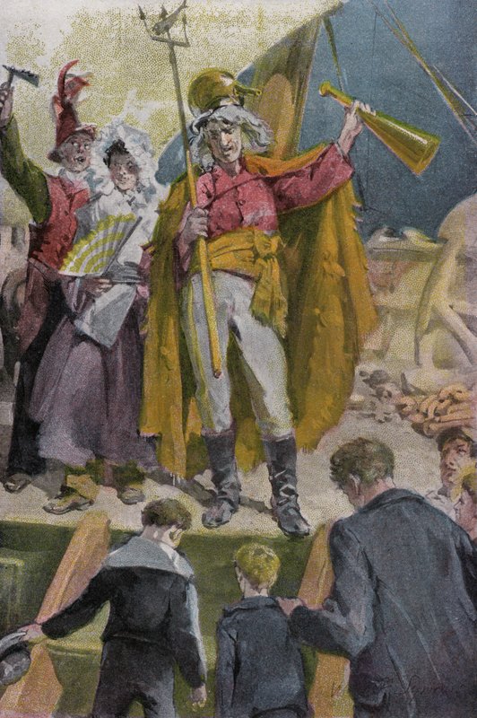 Illusztráció a bálnavadász Péterhez alkotó: William Christian Symons
