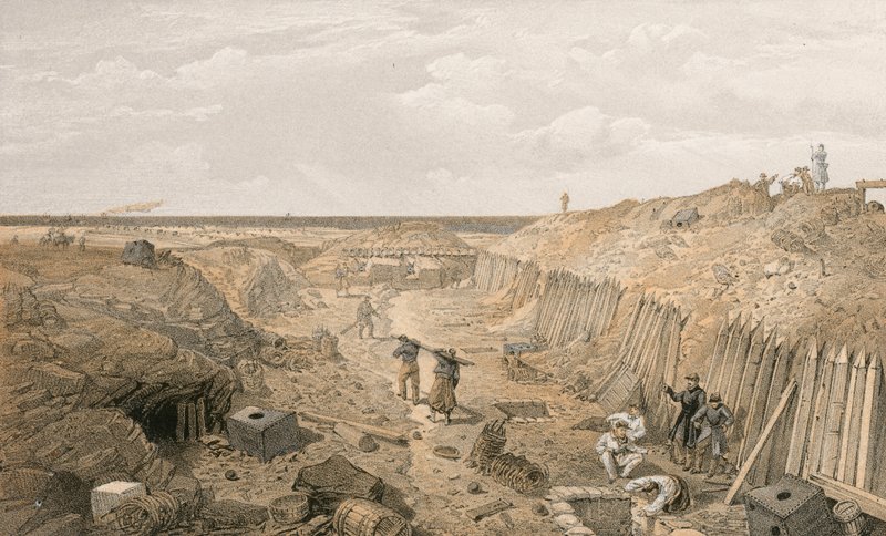 A Bastion du Mat árka alkotó: William Crimea Simpson