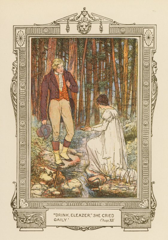 "Igyál, Eleazer", kiáltotta vidáman." (színes litográfia) alkotó: William Cubitt Cooke