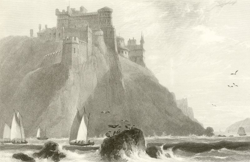 Culzean kastély, Ayrshire, Skócia alkotó: William Daniell