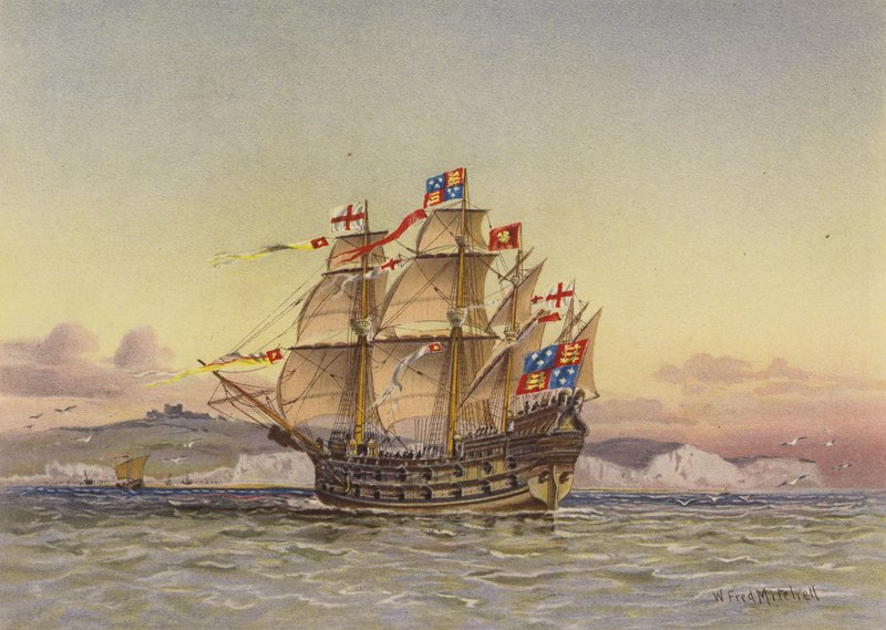 A Nagy Harry 1488-ban alkotó: William Frederick Mitchell