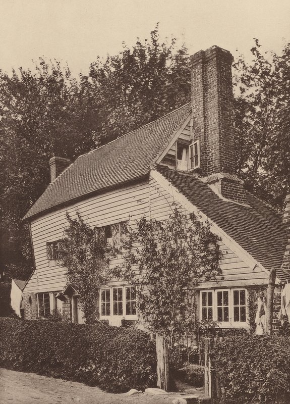 Mayfieldben, Sussexben (fekete-fehér fénykép) alkotó: William Galsworthy Davie