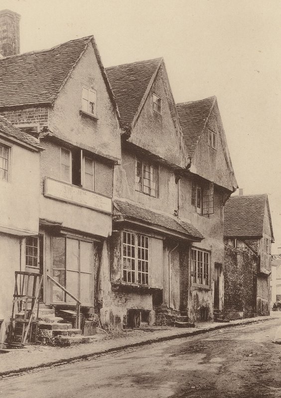 Midhurstben, West Sussexben (fekete-fehér fotó) alkotó: William Galsworthy Davie