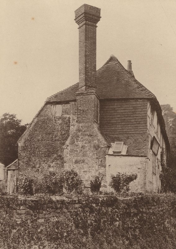 Pulborough-ban, West Sussexben (fekete-fehér fotó) alkotó: William Galsworthy Davie