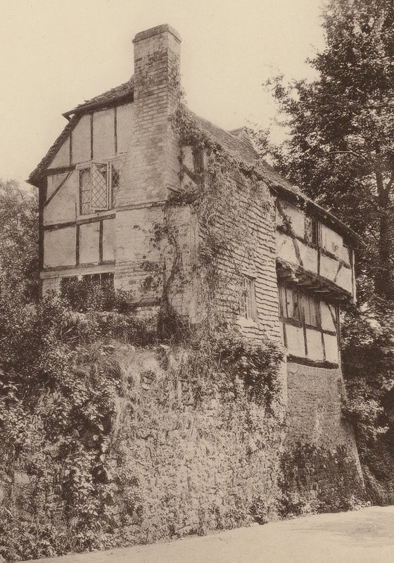 Pulborough-ban, West Sussexben (fekete-fehér fotó) alkotó: William Galsworthy Davie