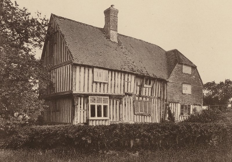 Strawberry Hole, Northiam, Sussex (fekete-fehér fotó) alkotó: William Galsworthy Davie