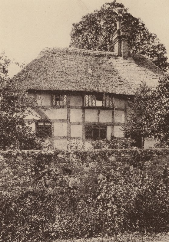 West Burtonban, West Sussexben (fekete-fehér fotó) alkotó: William Galsworthy Davie