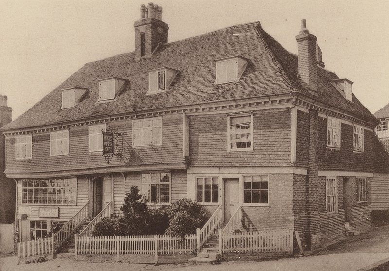 Church House, Goudhurst, Kent (fekete-fehér fotó) alkotó: William Galsworthy Davie
