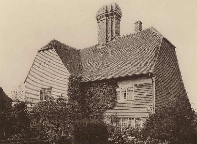 Collins Farm, Sissinghurst, Kent (fekete-fehér fotó) alkotó: William Galsworthy Davie