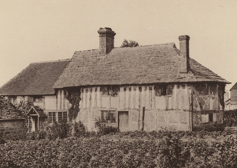 Great Daux Farm, Billingshurst, West Sussex (fekete-fehér fotó) alkotó: William Galsworthy Davie