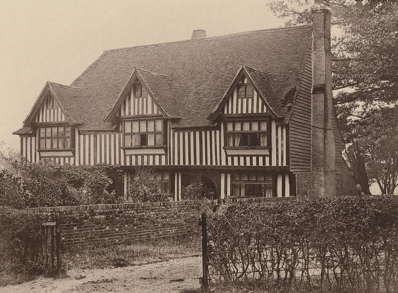 Hawkhurst Place, Highgate, Kent (fekete-fehér fotó) alkotó: William Galsworthy Davie