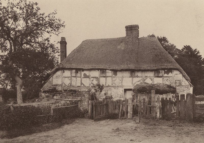 Fittleworth közelében, West Sussex (fekete-fehér fotó) alkotó: William Galsworthy Davie