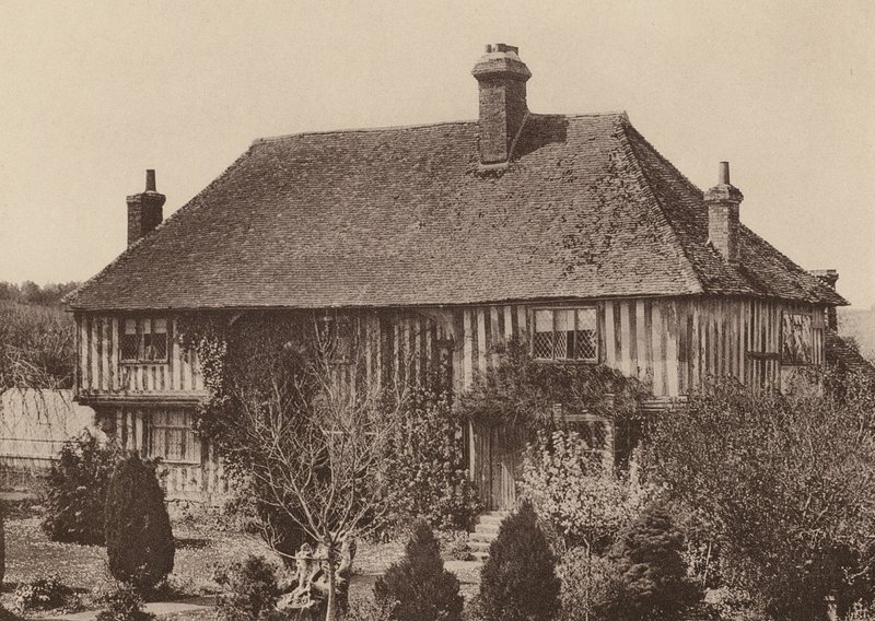 Pattenden, Goudhurst, Kent (fekete-fehér fotó) alkotó: William Galsworthy Davie