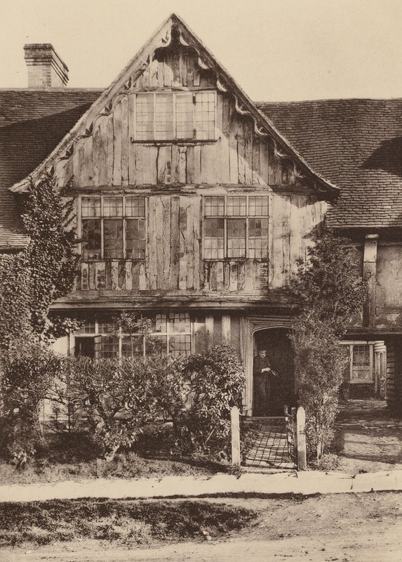 F D Hardy úr műterme, Cranbrook, Kent (fekete-fehér fotó) alkotó: William Galsworthy Davie