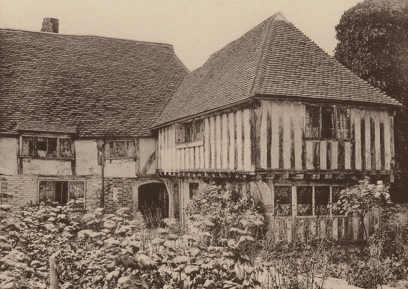 Swaylands, Penshurst közelében, Kent (s/w fotó) alkotó: William Galsworthy Davie
