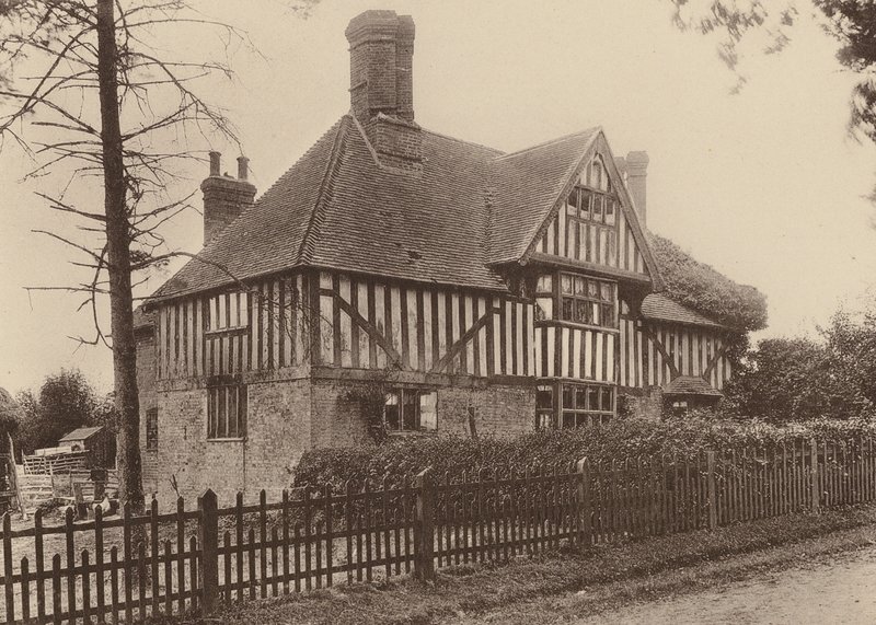 Yew-Tree Farm, Beckley és Northiam közelében, Sussex (fekete-fehér fotó) alkotó: William Galsworthy Davie