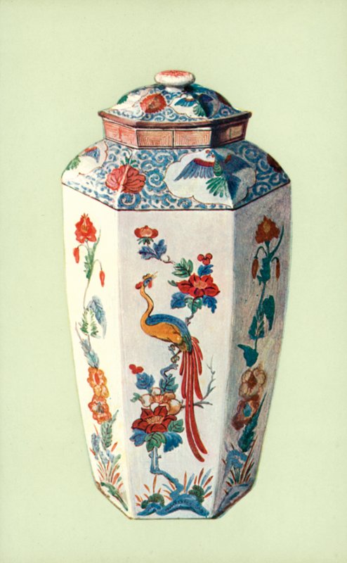 Jar, Chelsea, japán stílusban (színes litho) alkotó: William Gibb