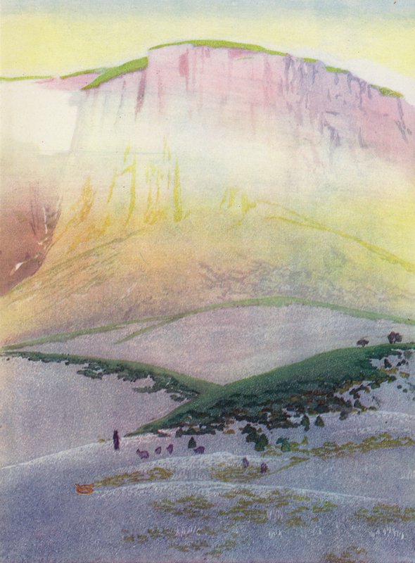 The Last Glean, Korzika (színes litho) alkotó: William Giles
