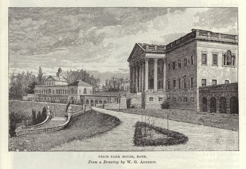 Prior Park House Bathban alkotó: William Grylls Addison