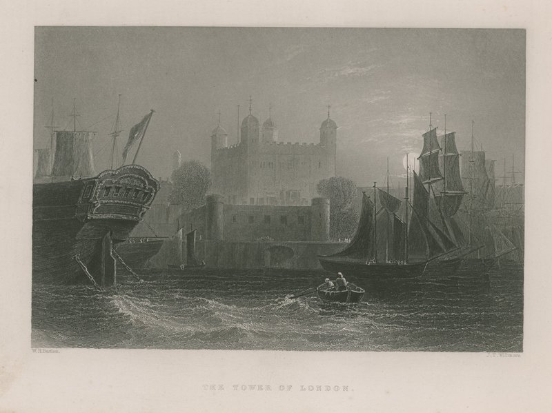 A londoni Tower alkotó: William H. Bartlett