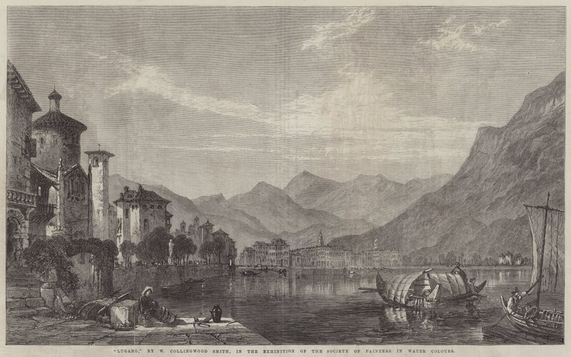 Lugano alkotó: William Harding Collingwood Smith